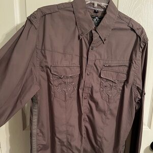 Roar Large Button Down